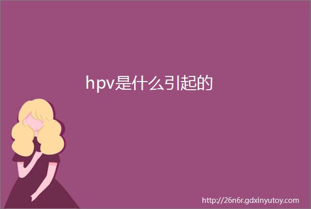 hpv是什么引起的